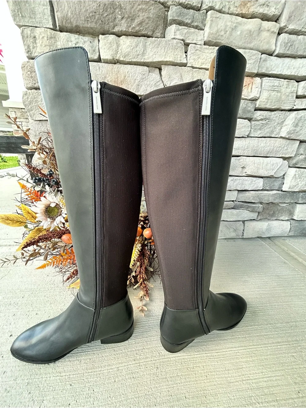 Michael Kors Black Over-the-Knee Stretch Panel Boots. Brand New! GREAT FOR FALL!